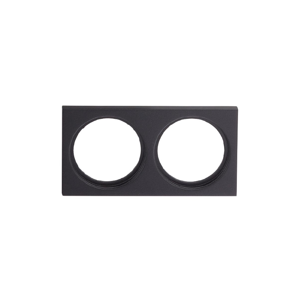 XCLUB FRAME for 2 LED module for CU01 BK