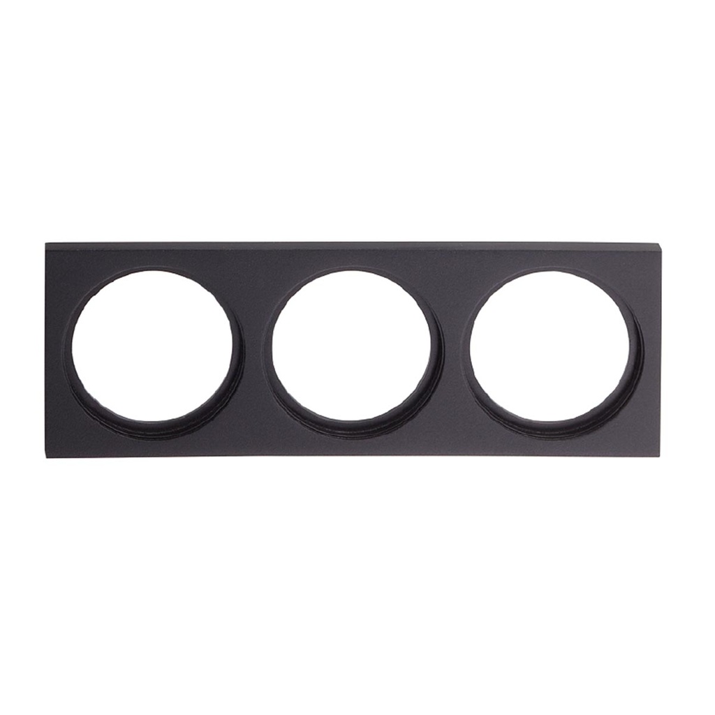 XCLUB FRAME for 3 LED module for CU01 BK