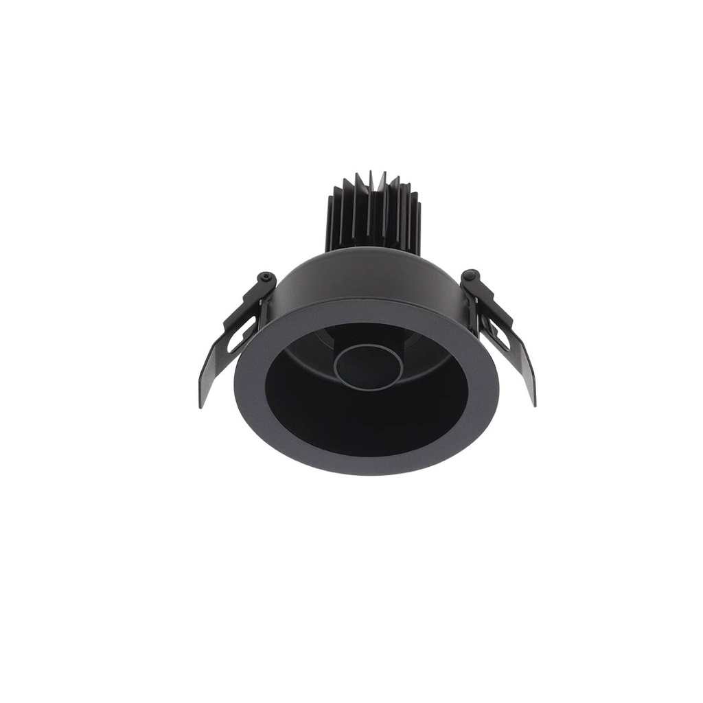 XDRILL RIM REC. FITTING 1x9W CENTRAL 220-240V AC 4000K CRI.90 IP20 UGR<10 18° MBK (5.1.2)
