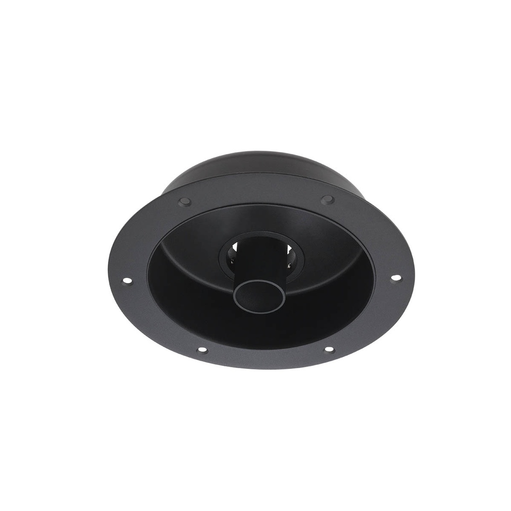 XDRILL TRIM. REC. FITTING 1x9W 220-240V AC 3000K CRI.90 IP20 UGR<10 18° MBK (5.1.2)