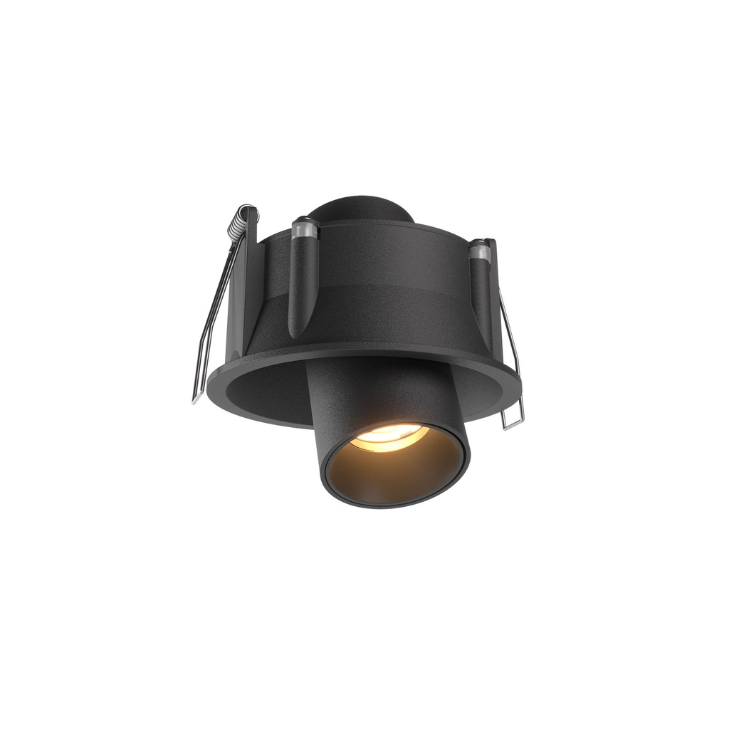 XCANON REC. DOWNLIGHT RND. w. RIM 7W 350mA 3000K CRI.90 36dgr SBK (5.1.2)