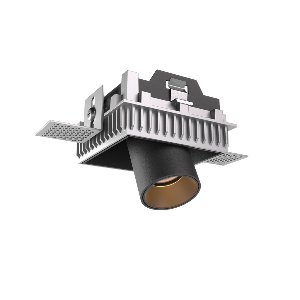 XCANON REC. DOWNLIGHT SQ. TRIMLESS 7W 350mA 3000K CRI.90 36dgr SBK (5.1.2)