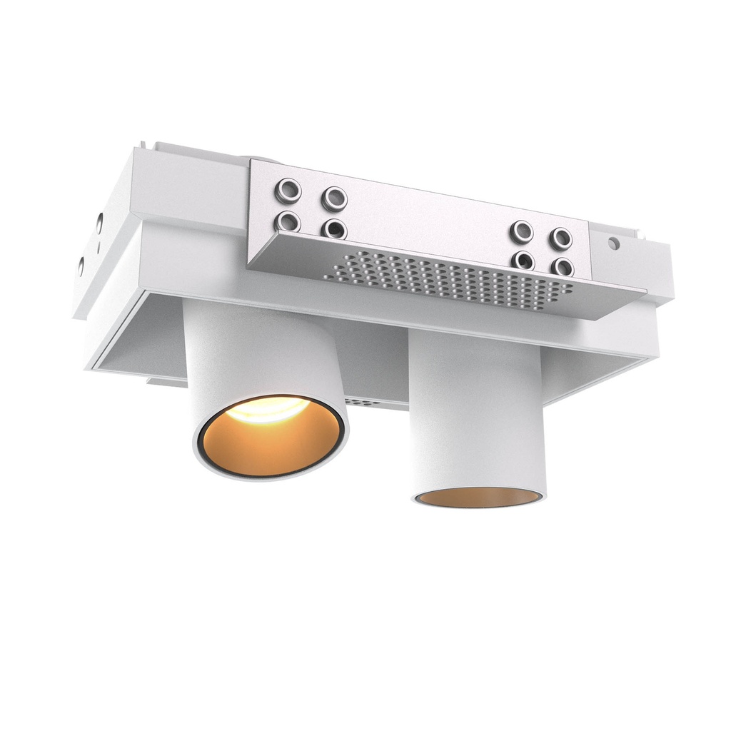 XCANON REC. TRIM. DOWNLIGHT RND. W. RIM 2x7W 350mA 3000K CRI.90 36dgr SWH (5.1.2)