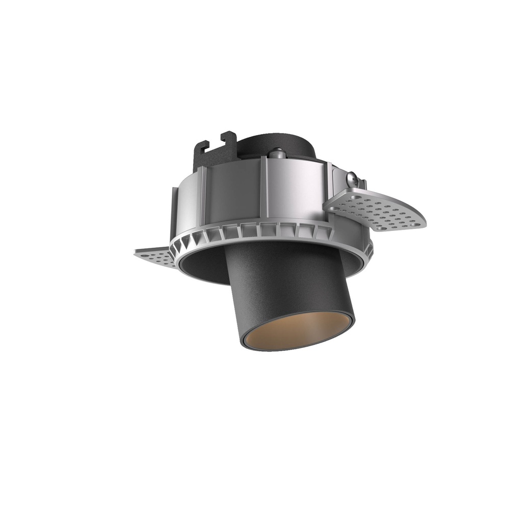 XCANON REC. DOWNLIGHT RND. TRIMLESS 13W 350mA 3000K CRI.90 36dgr SBK (5.1.2)