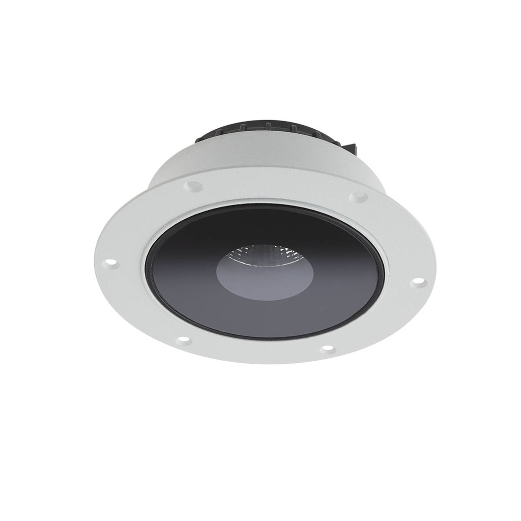 XGLOW TRIM. REC. FITTING 1x13W 220-240V AC 3000K CRI.90 IP54 UGR<16 20° BK (5.1.2)