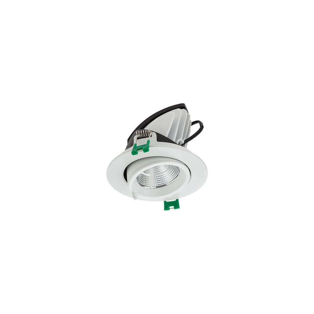 XDOWN REC. ADJ. FITTING 1x15W 220-240V AC 4000K CRI.90 IP20 UGR<16 38° SWH (5.1.2)