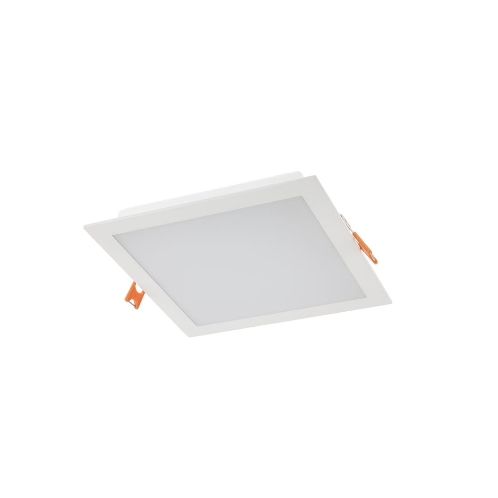 XFACE REC. SQ. PANEL 18W 100-240V AC 4000K CRI.80 IP40 120° MWH (5.1.2)