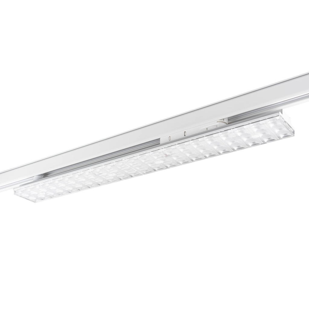 XTRADE LINEAR LIGHT FITTING  for TKN w. LENS 30W 572mm 60dgr 3000K SWH (4.1.2)