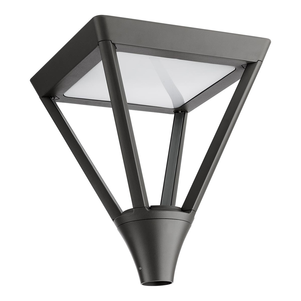 XTOWN URBAN SQ. LIGHTING FITTING 45W 100-240V AC 3000K CRI.80 IP65 120° DG (5.1.2)