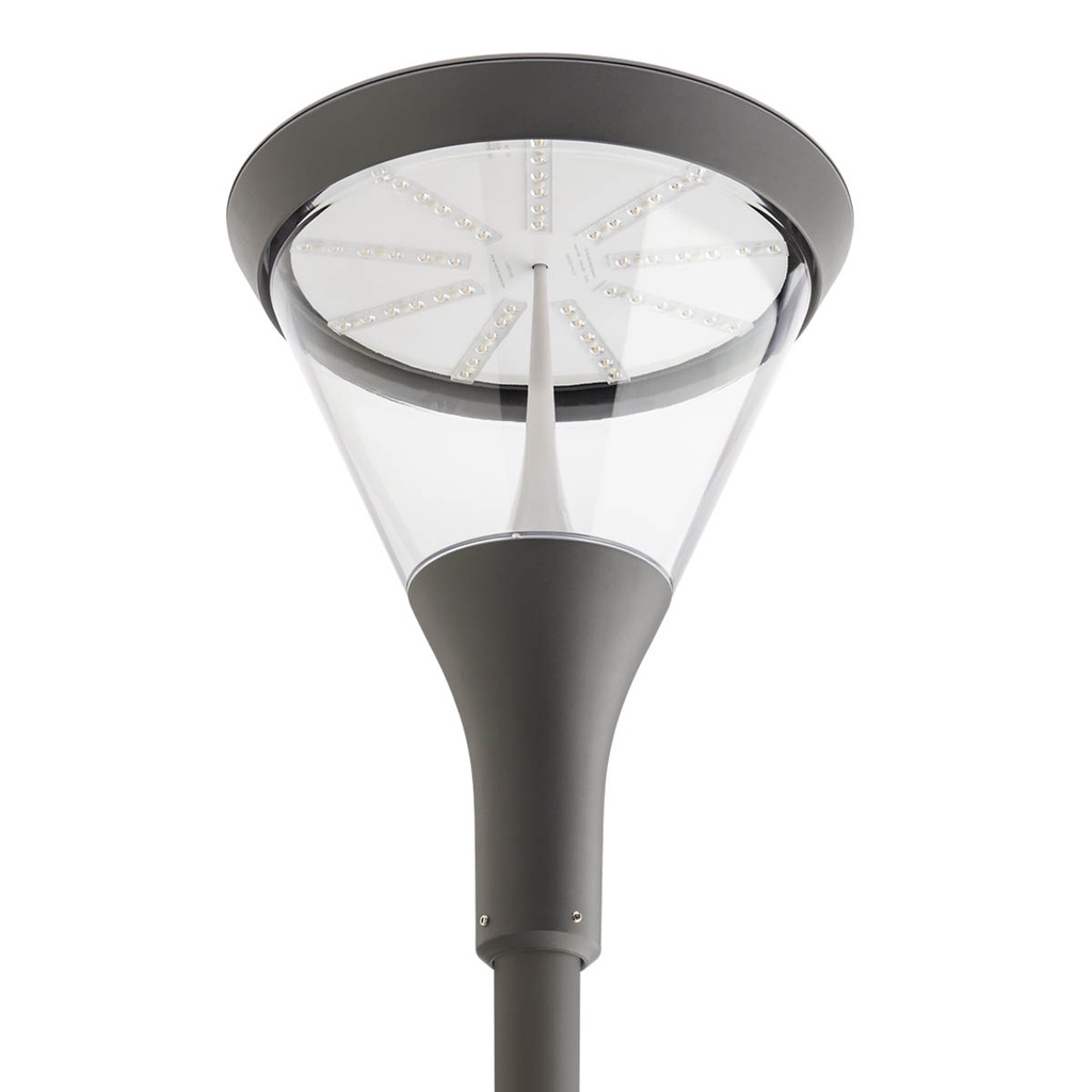 XBURG URBAN LIGHTING FITTING with 4m POLE 50W 100-305V AC 4000K CRI.>80 IP65 DG (4.1.2)