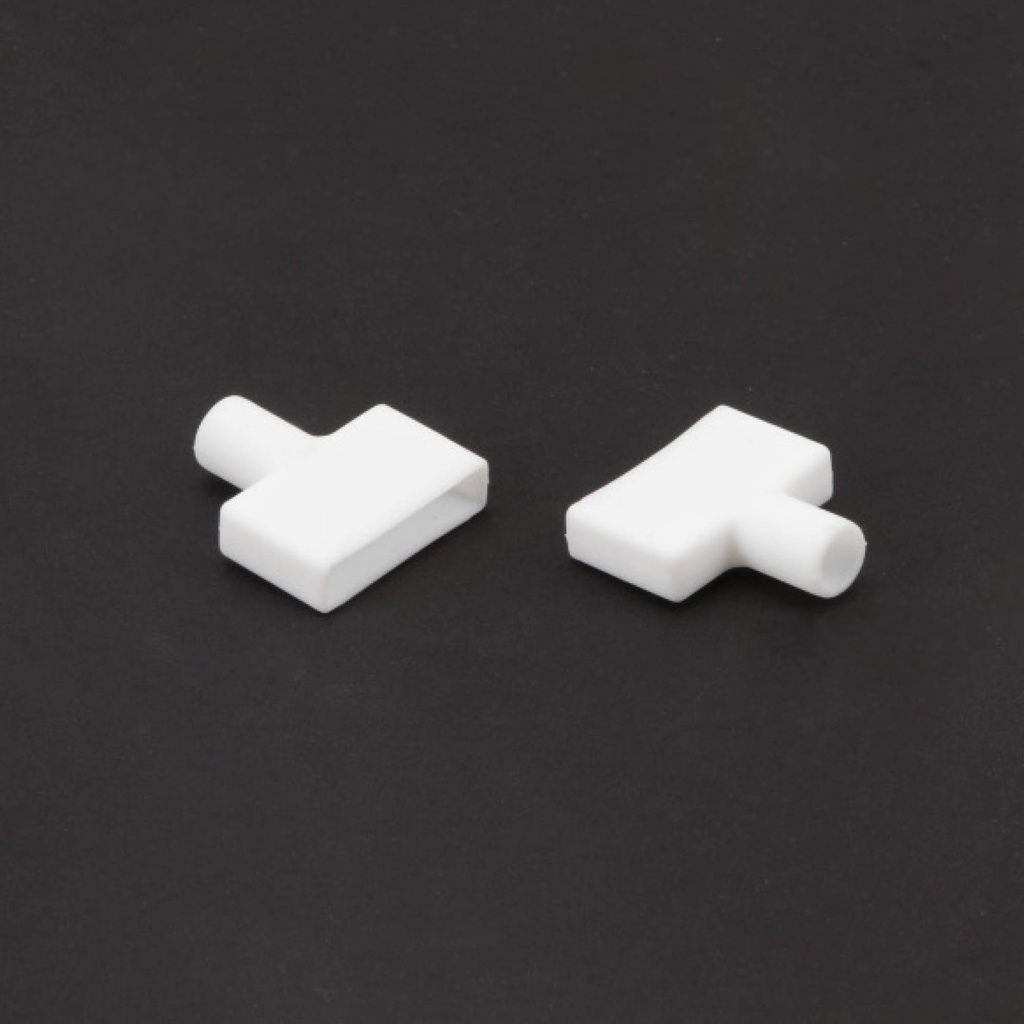 XFLEX SET (2pcs) END CAPS with LONGITUDINAL ACCES