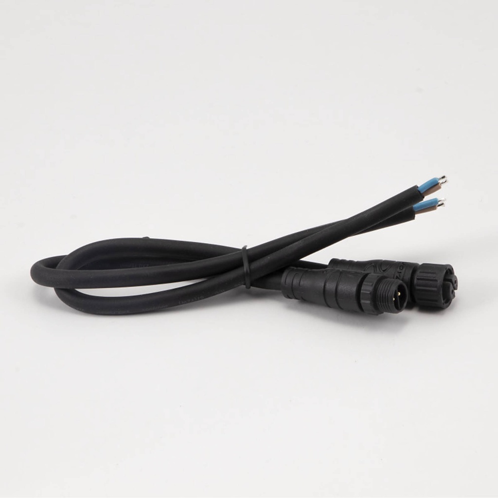 XFLEX SET (2pcs) POWER CABLES (1 male / 1 female) with 2P IP67 CONNECTOR
