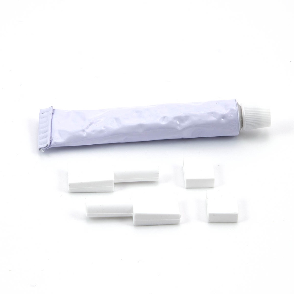 XSNAKE set END CAP WITH HOLE+W/O(2pcs EACH)+GLUE(1tube)