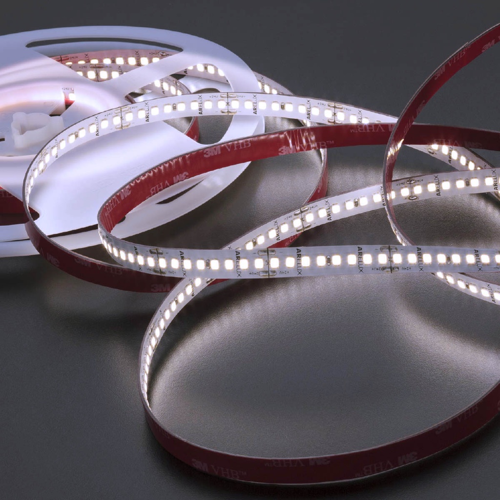 XRIBO IP20 5m/reel LEDS STRIP 18W/m 192LED/m 24V DC 6000K CRI.80 >115° (5.1.2)