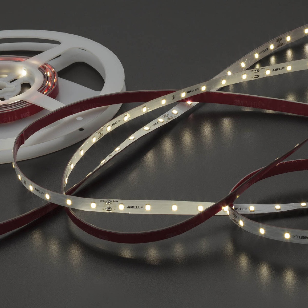 XRIBO IP20 5m/reel LEDS STRIP 6W/m 64LED/m 24V DC 4000K CRI.80 >115° (5.1.2)