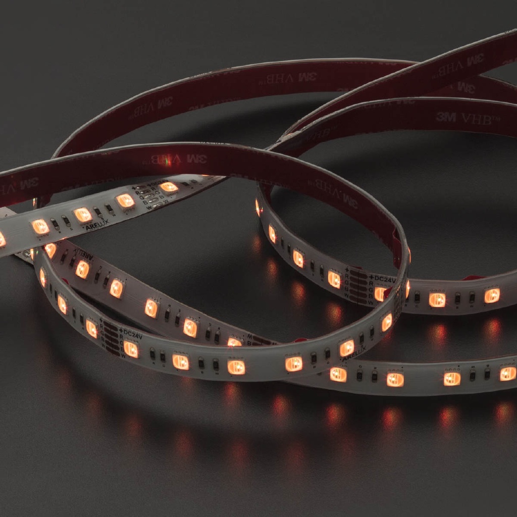 XSTRIP RGB IP65 5m/reel LEDS STRIP 14,4W/m 60LED/m 24V DC CRI.80 120° (5.1.2)