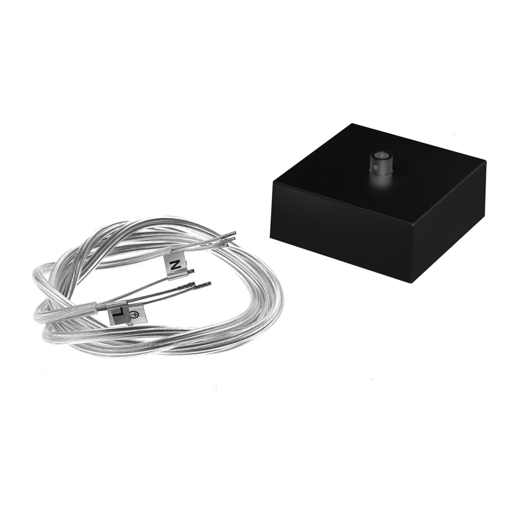 XROPE CEILING CUP for ELECTRICAL CONNECTIONS MASKING with POWER SUPPLY CBL. With L=1.5 m MBK