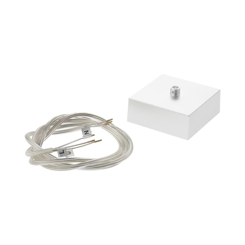 XROPE CEILING CUP for ELECTRICAL CONNECTIONS MASKING with POWER SUPPLY CBL. With L=1.5 m MWH