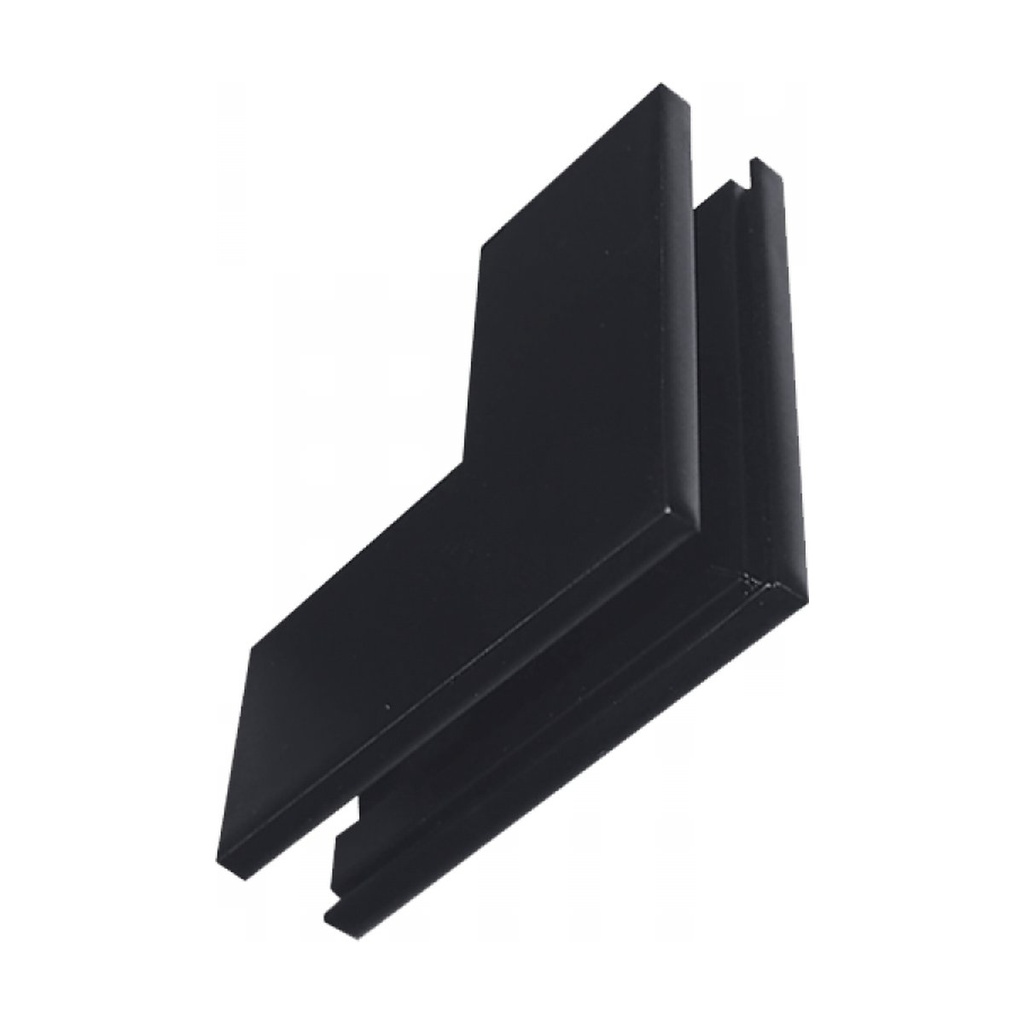 VERTICAL OUTER CORNER 90° FOR SURFACE MAGNETIC TRACKS 5MM ,BLACK MATT