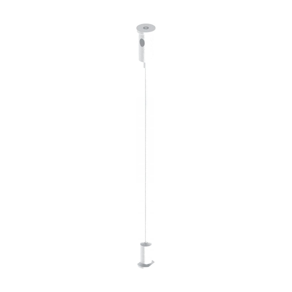 SUSPENSION KIT FOR PENDANT MAGNETIC TRACKS 5MM ,WHITE MATT