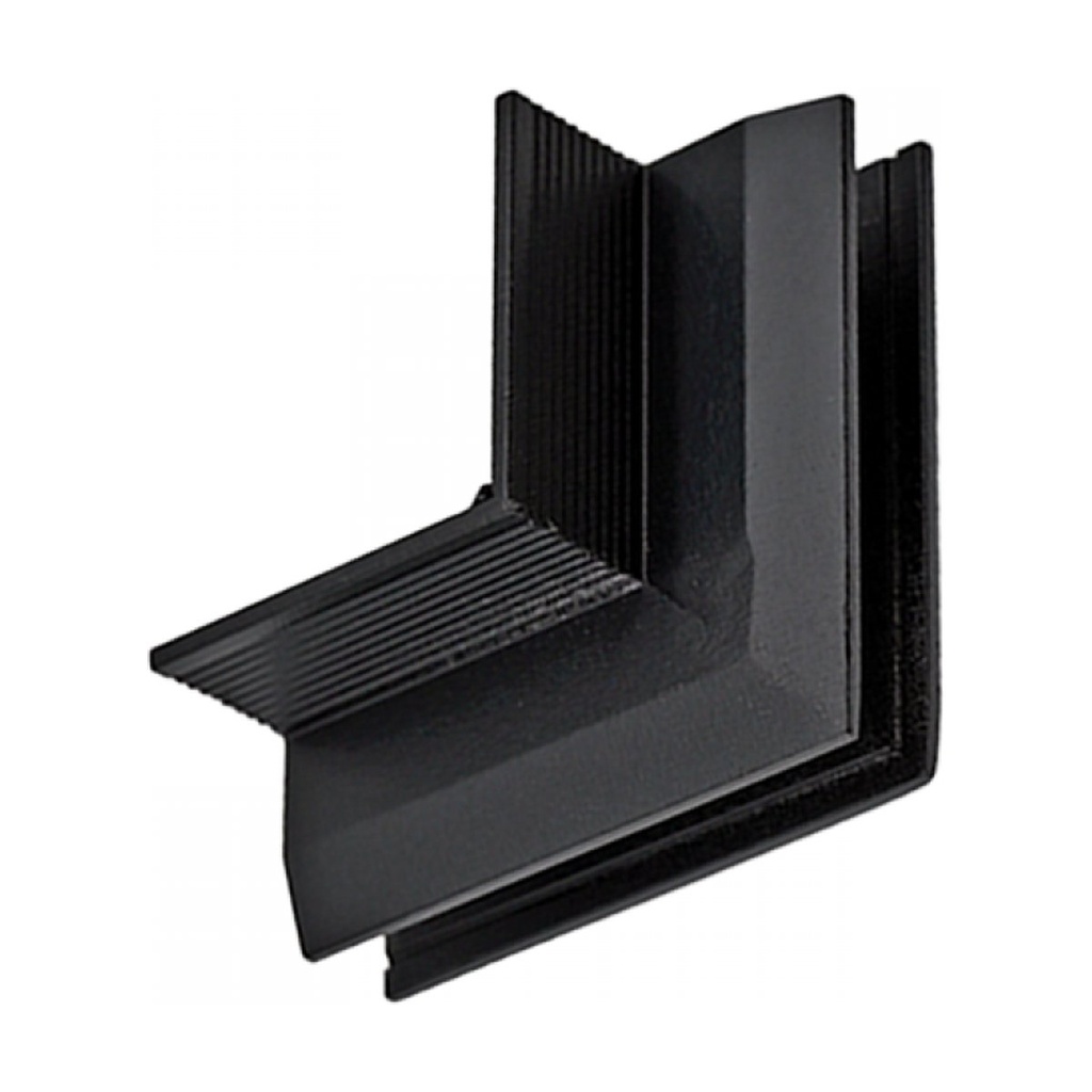 VERTICAL OUTER CORNER FOR TRIMLESS MAGNETIC TRACKS 5MM, BLACK MATT