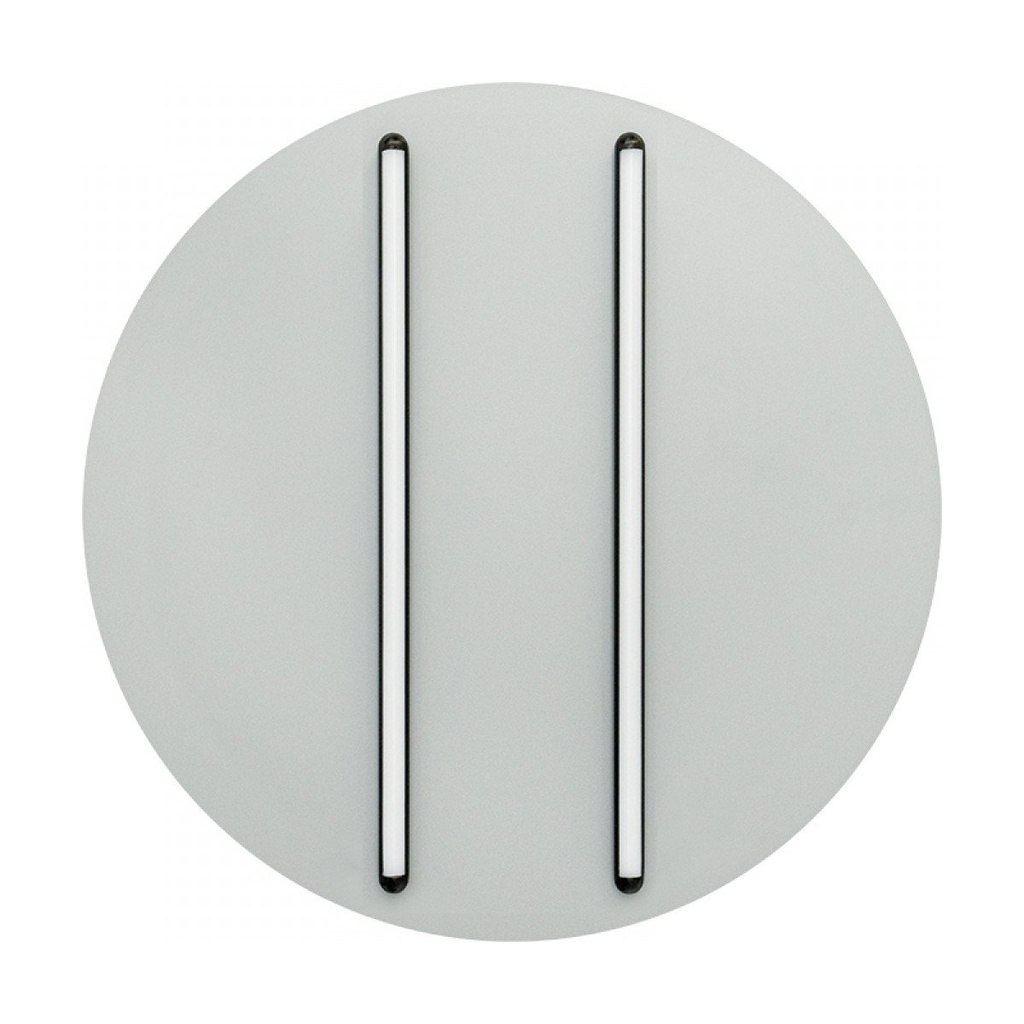 CEILING LED LIGHT 43W 3000K BLACK MATT STICK - SANDY GREY BASE
