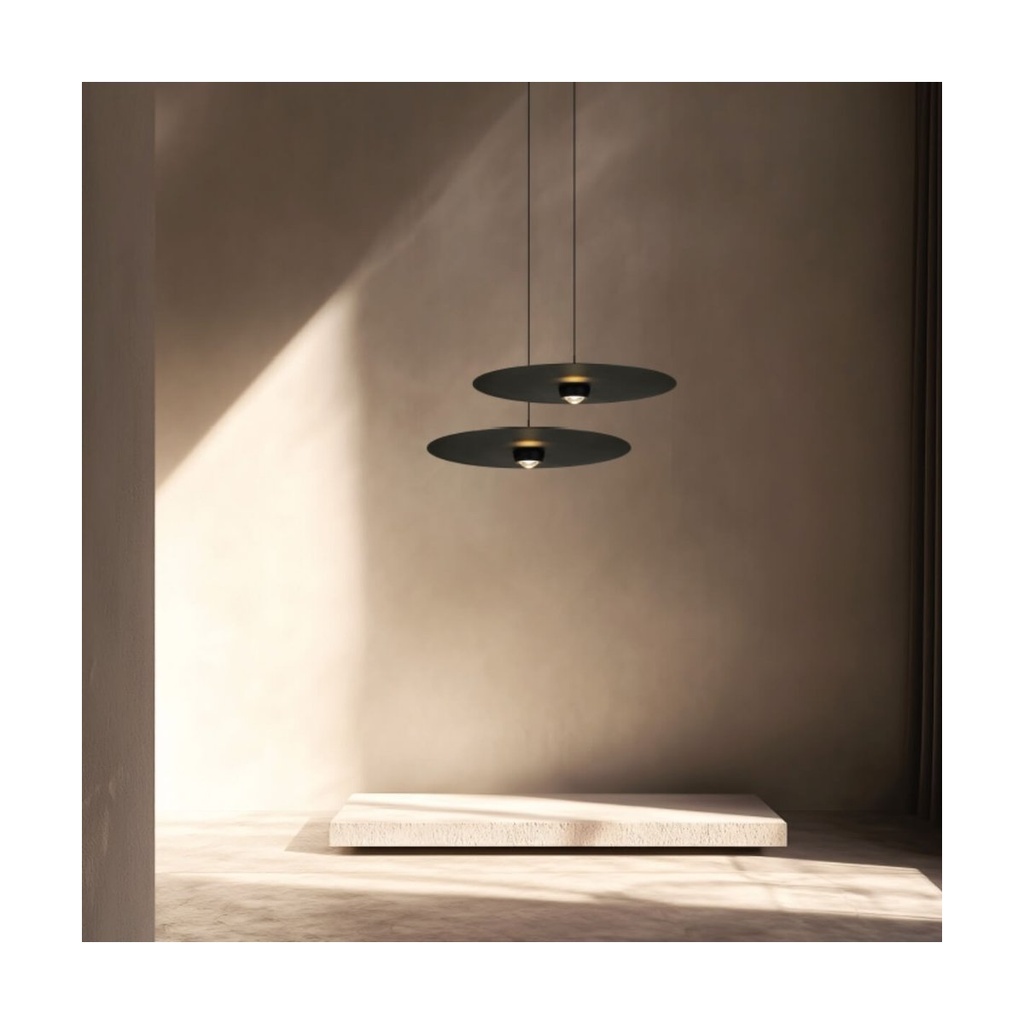 PENDANT LED LIGHT 21W 3000K TRIAC SANDY BLACK