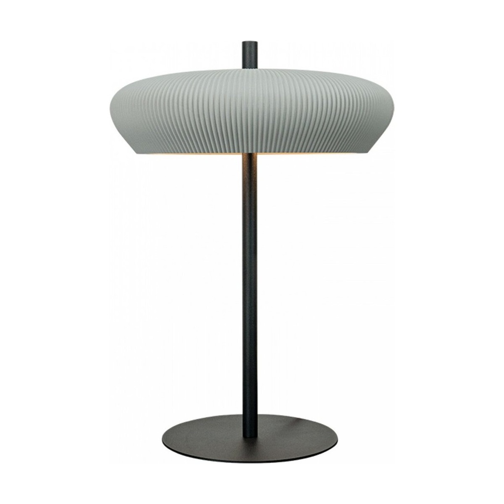 TABLE LIGHT 2xG9 LED MAX 9W GREY - SANDY BLACK CLAY - METAL