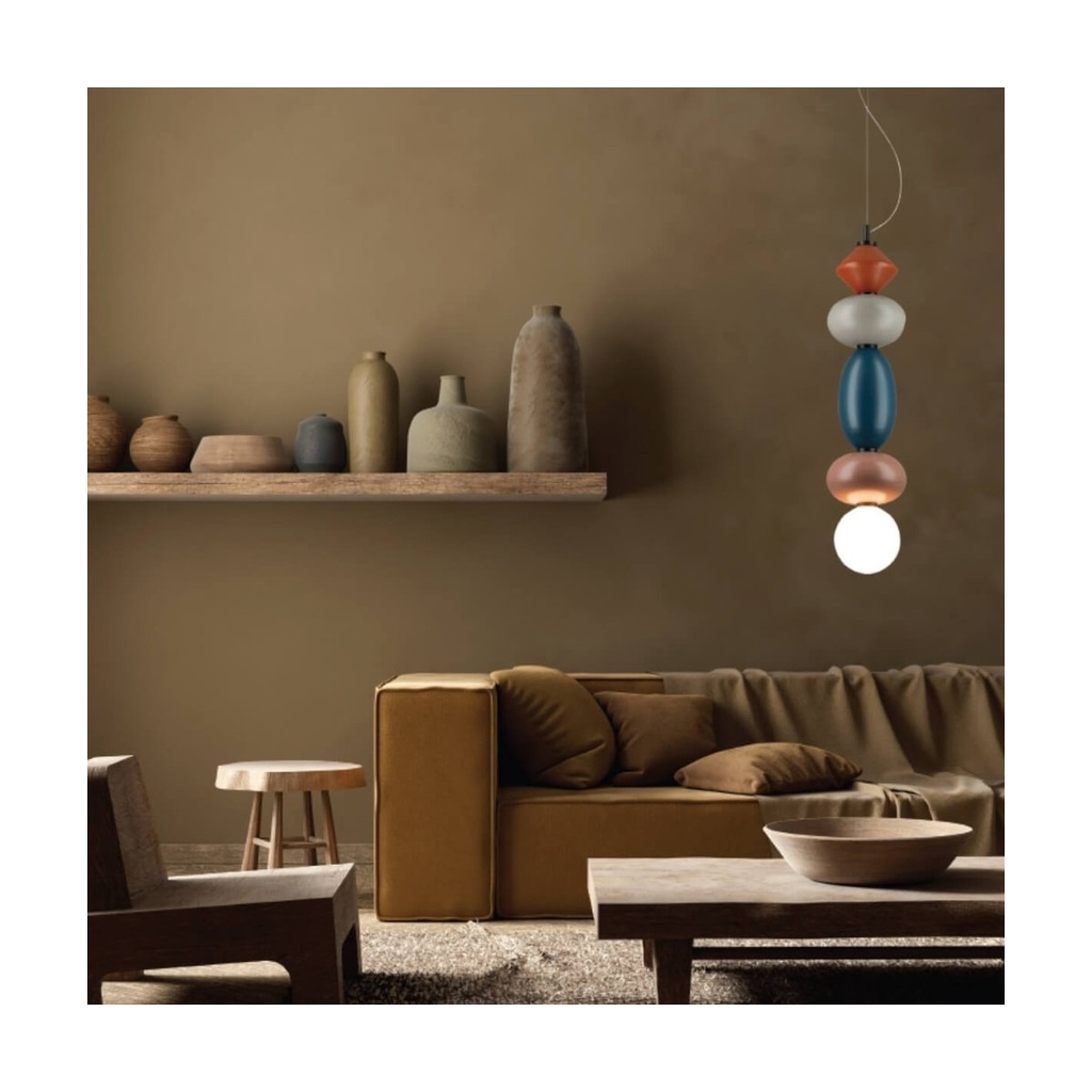 CERAMIC SCHEMA FOR PLUG & PLAY LOON TURQUOISE - BLACK WITHOUT LIGHT