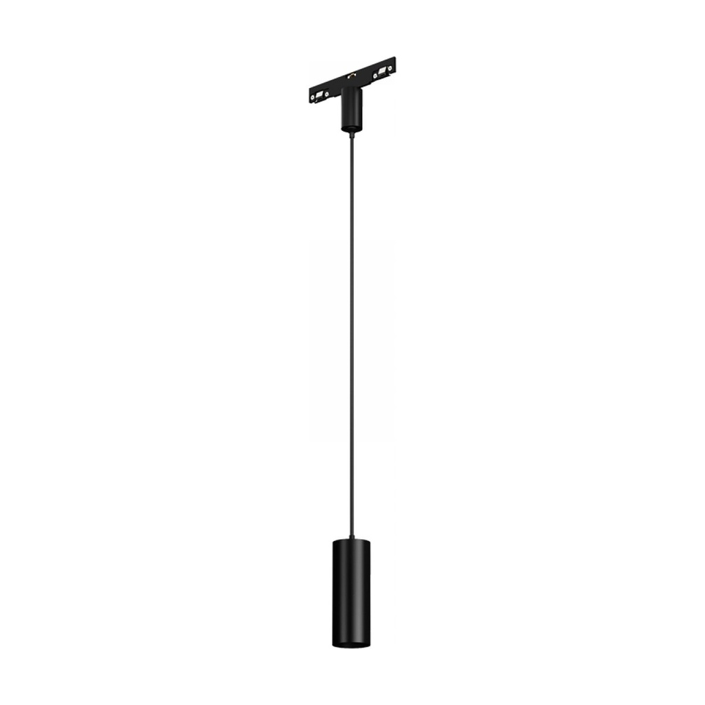 MAGNETIC LED PENDANT SPOT LIGHT FOR MAGNETIC TRACKS 3MM, 7W 3000K TRIAC - DALI,BLACK 