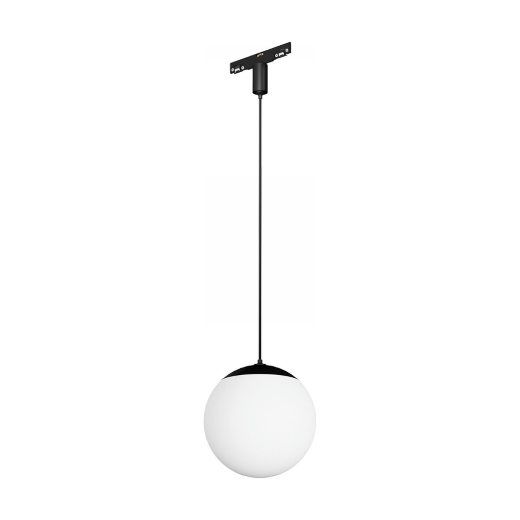 MAGNETIC LED PENDANT GLOBE FOR MAGNETIC TRACKS 3MM, 10W 3000K TRIAC - DALI, BLACK 