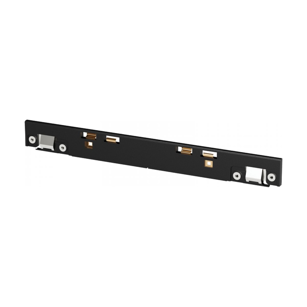STRAIGHT CONNECTOR FOR TRIMLESS MAGNETIC TRACK 3MM BLACK 