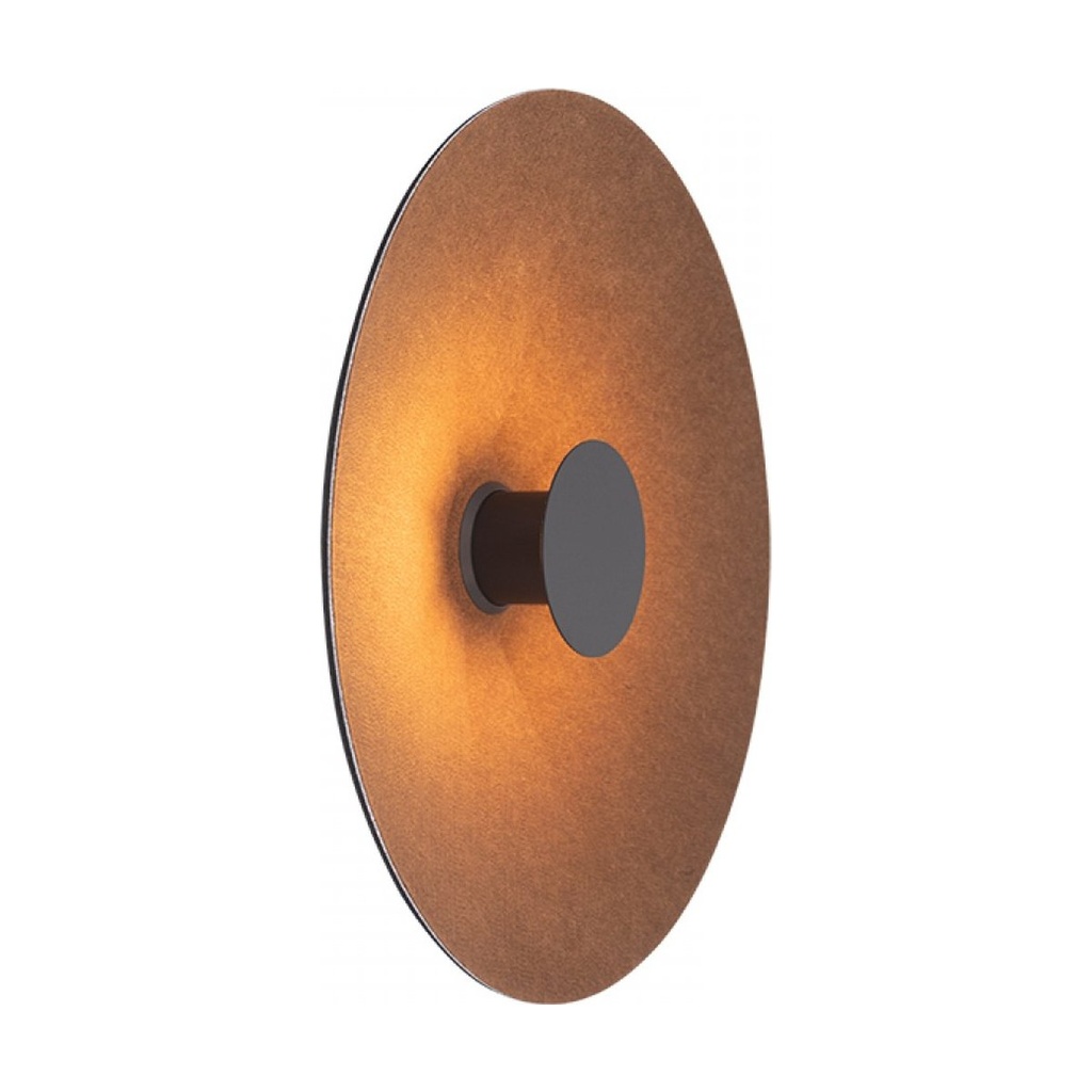 SCONCE LED LIGHT 6W  ACOUSTIC LIGHT BROWN - BLACK