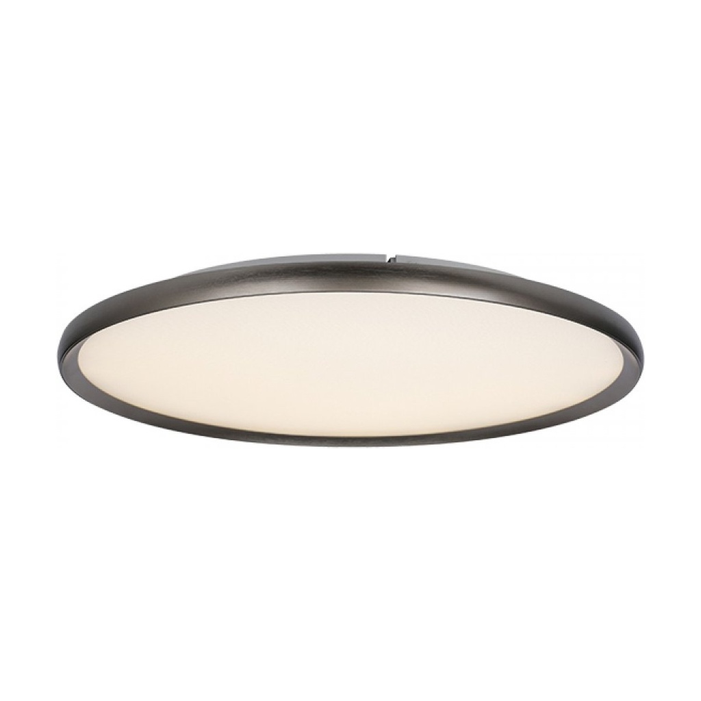 CEILING LED LIGHT 42W 2700K-3000K-4000K ALUMINIUM - MICROPRISMATIC ACRYLIC  BRUSHED GREY