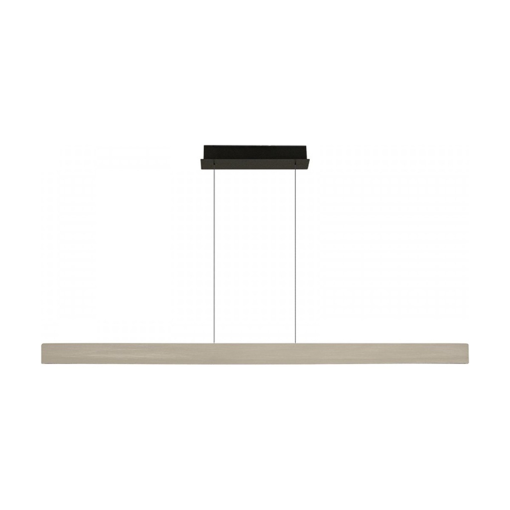PENDANT LED LINE LIGHT 40W 3000K TRIAC BRUSHED GREY -ALUMINIUM - BLACK