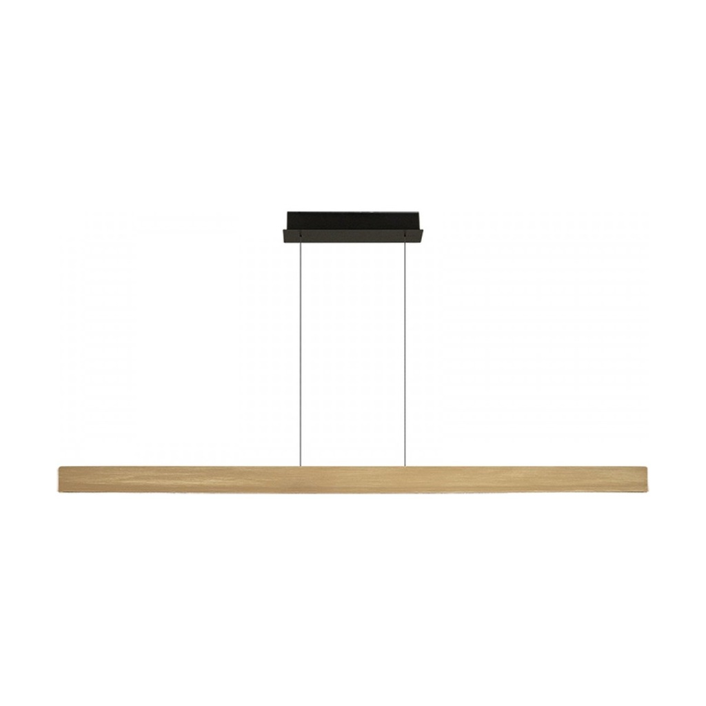 PENDANT LED LINE LIGHT 46W 3000K TRIAC BRUSHED GOLD -ALUMINIUM - BLACK 