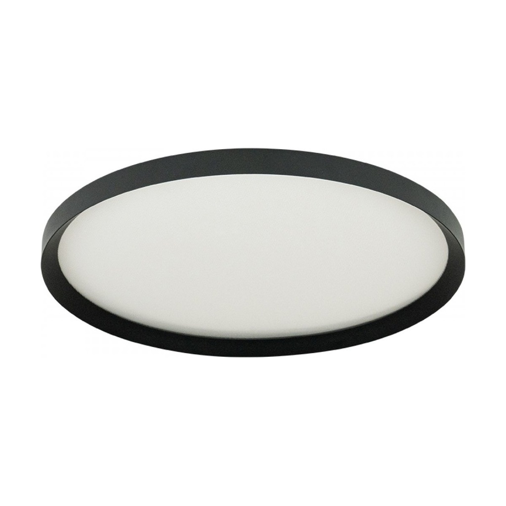 CEILING LED LIGHT 42W 2700K-3200K-4000K DALI SANDY BLACK - METAL - ALUMINIUM - MICROPRISMATIC DIFFUSER