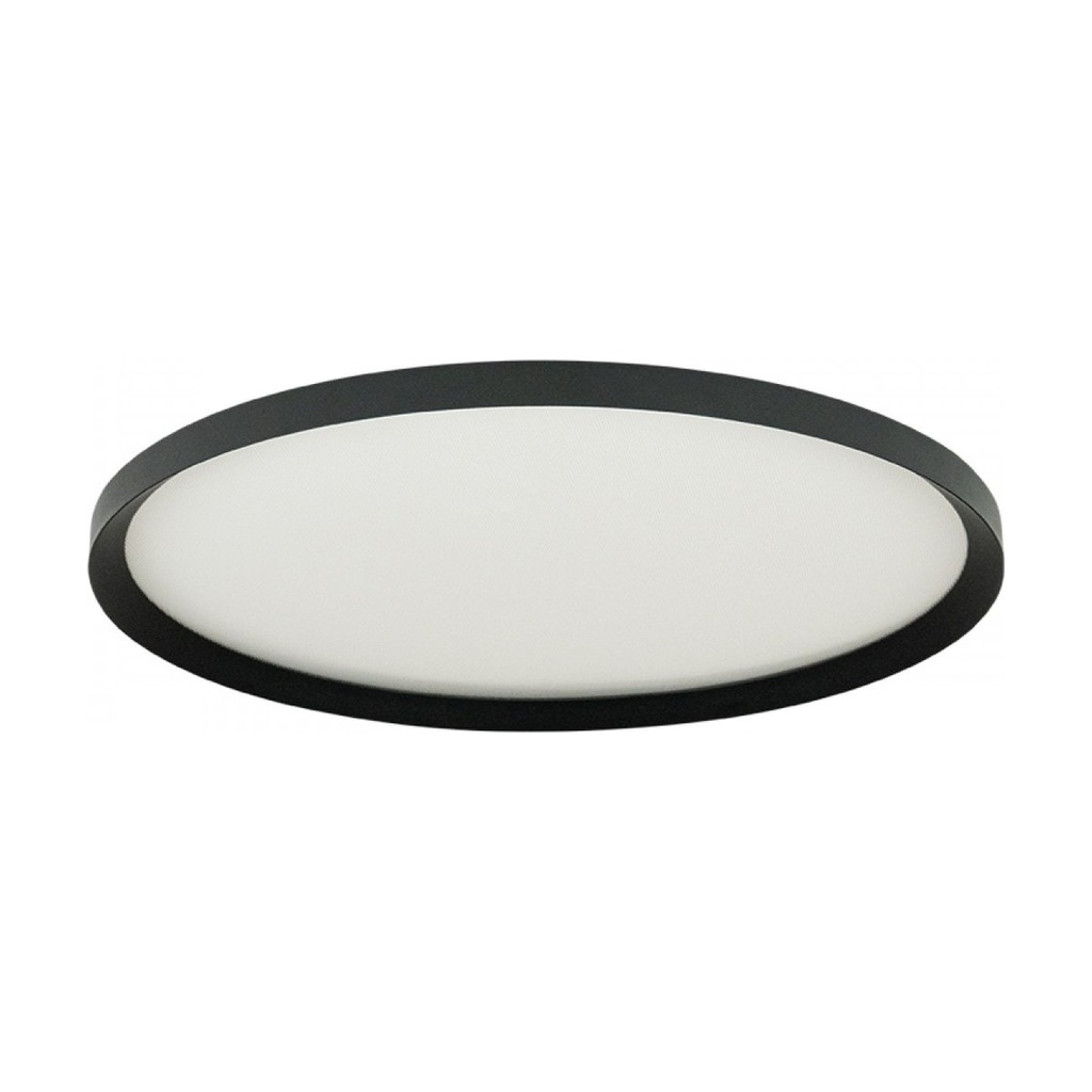 CEILING LED LIGHT 56W 2700K-3200K-4000K DALI SANDY BLACK - METAL - ALUMINIUM - MICROPRISMATIC DIFFUSER