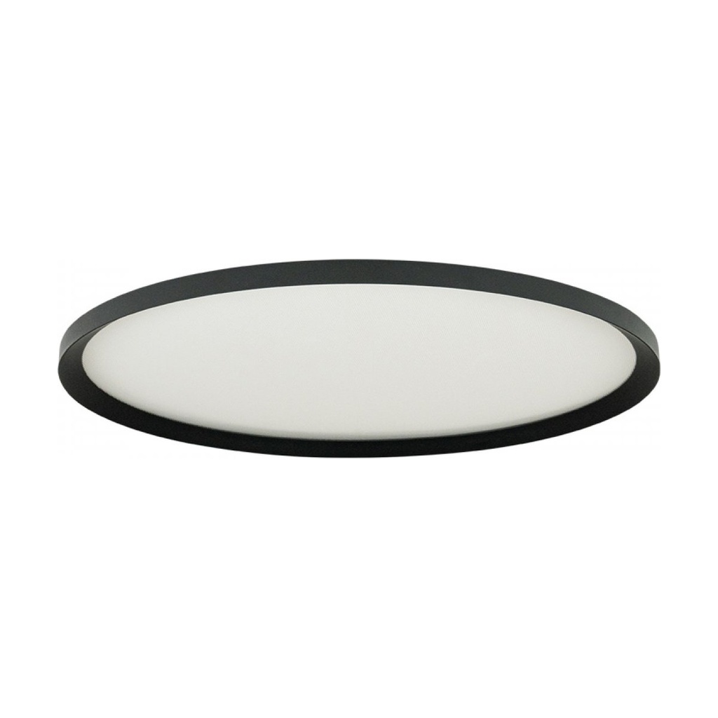 CEILING LED LIGHT 84W 2700K-3200K-4000K DALI SANDY BLACK - METAL - ALUMINIUM - MICROPRISMATIC DIFFUSER