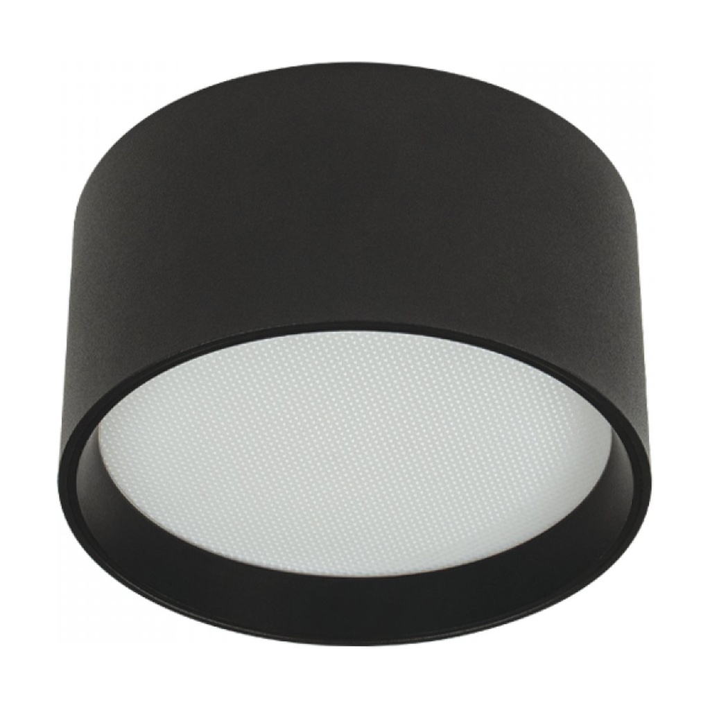 CEILING LED LIGHT 12W 2700K-3200K-4000K DALI, SANDY BLACK 