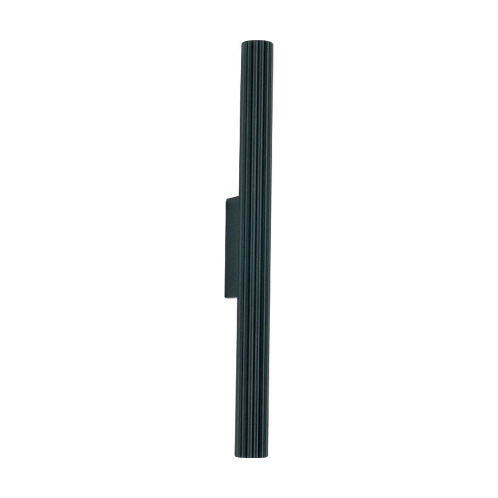 WALL LED LIGHT 2x6W 3000K SANDY BLACK METAL - ALUMINIUM