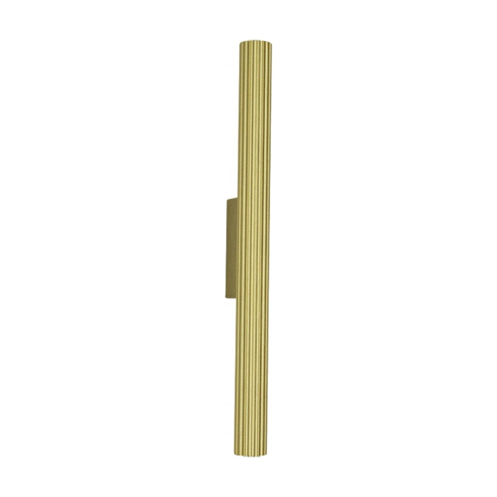 WALL LED LIGHT 2x6W 3000K BRASS METAL - ALUMINIUM