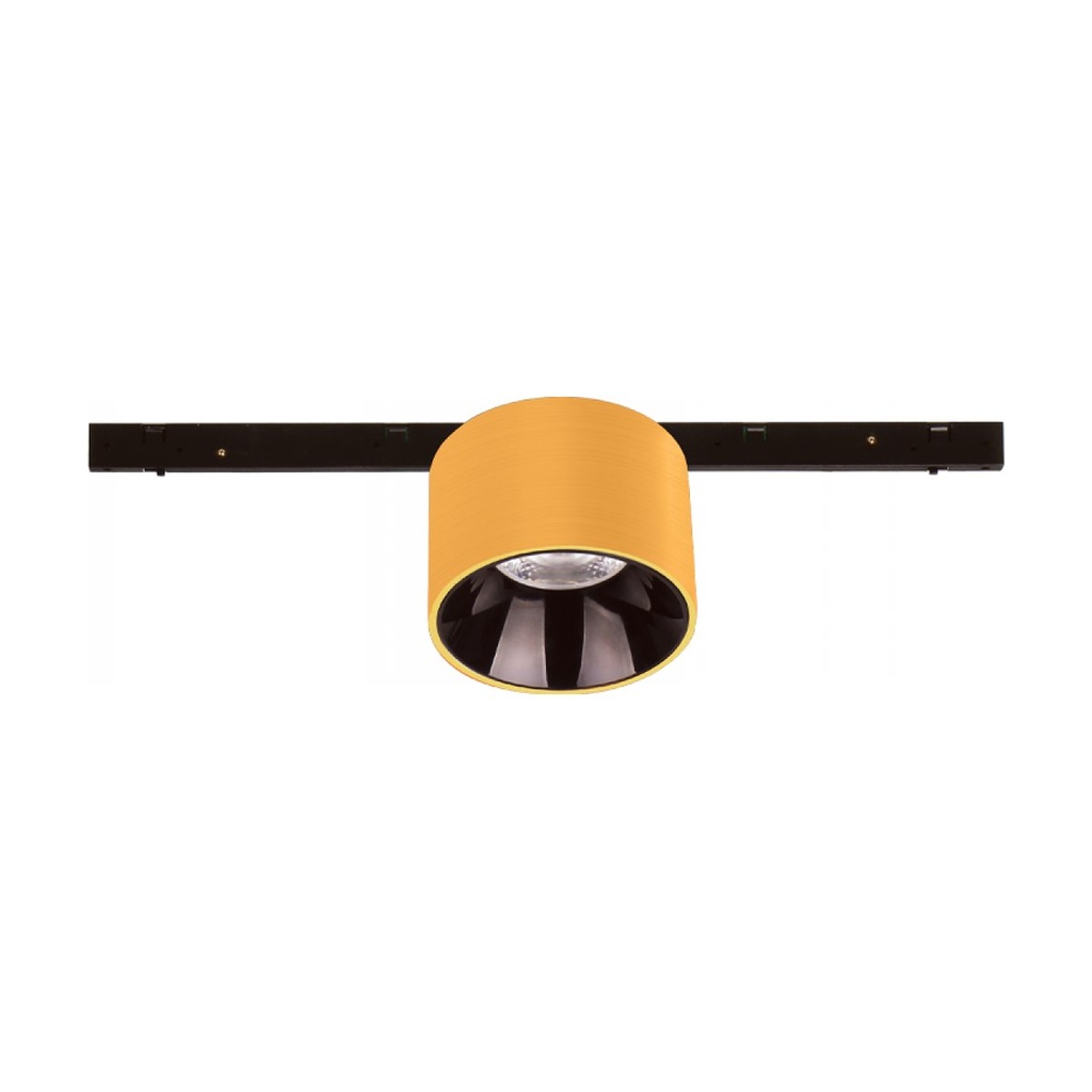MAGNETIC LED DOWNLIGHT FOR MAGNETIC TRACKS 6MM, 5W 3000K DALI ANTIQUE BRASS 