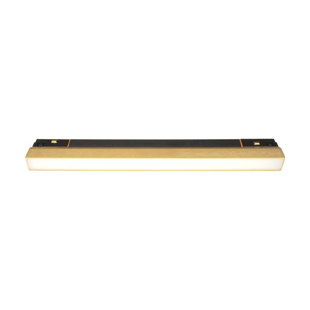 MAGNETIC LINEAR LED LIGHT 13W 2700Κ-4000K DALI, GOLDEN BRASS