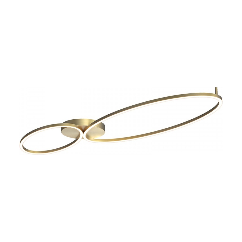 CEILING LED LIGHT 69W 3000K BRUSHED GOLD - METAL - ALUMINIUM 