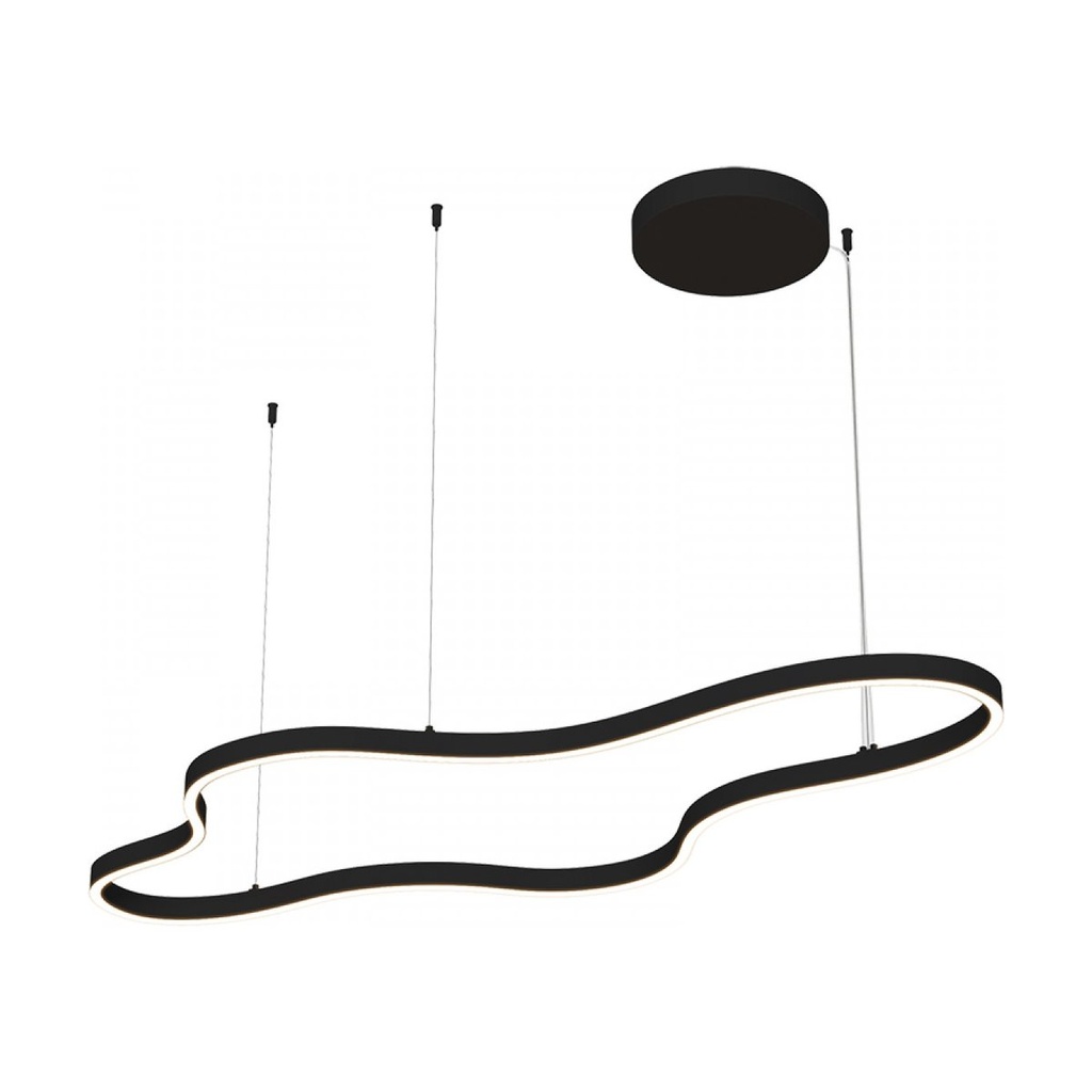 PENDANT LED LIGHT 95W 3000K TRIAC SUNDY BLACK
