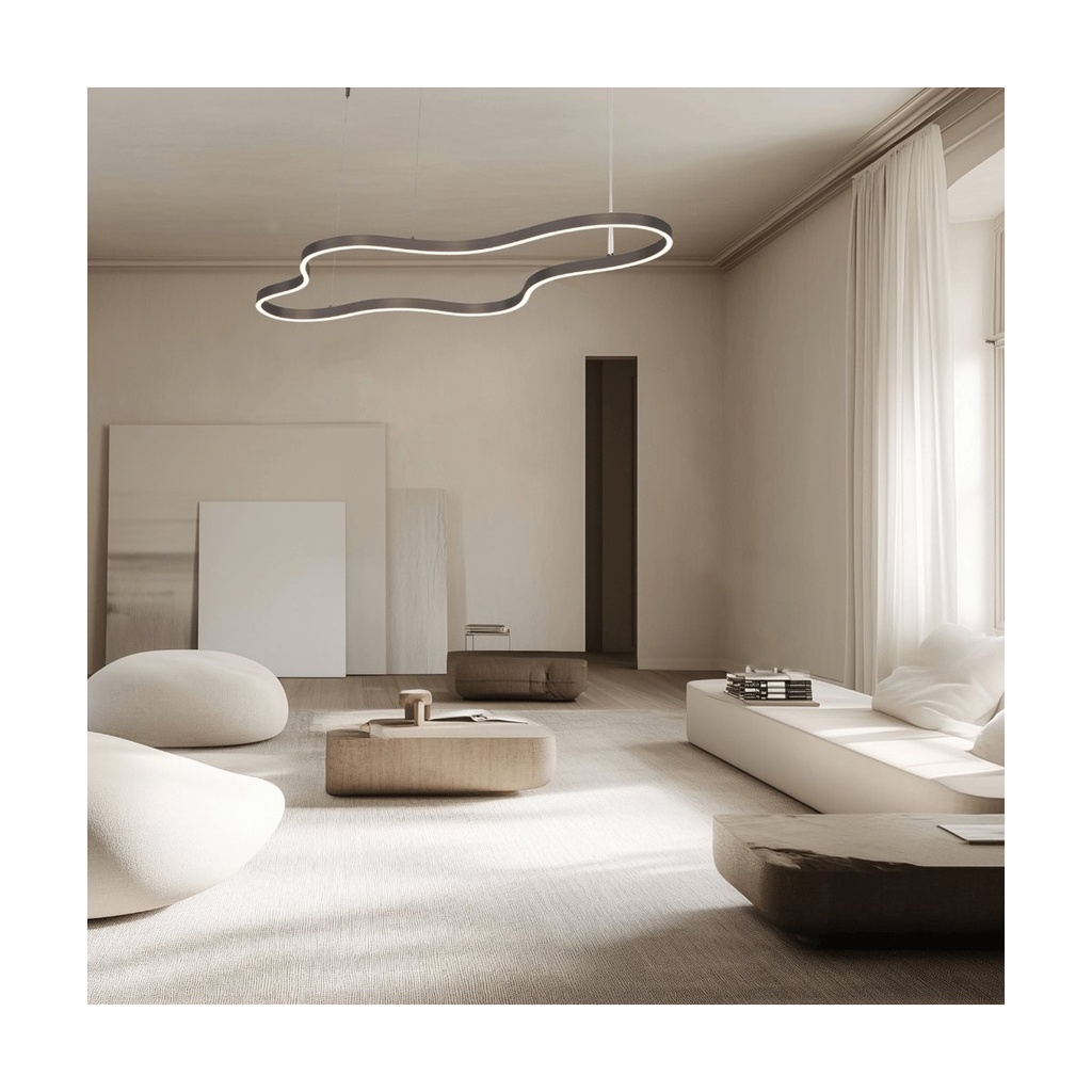 PENDANT LED LIGHT 95W 3000K TRIAC BRUSHED COFFEE