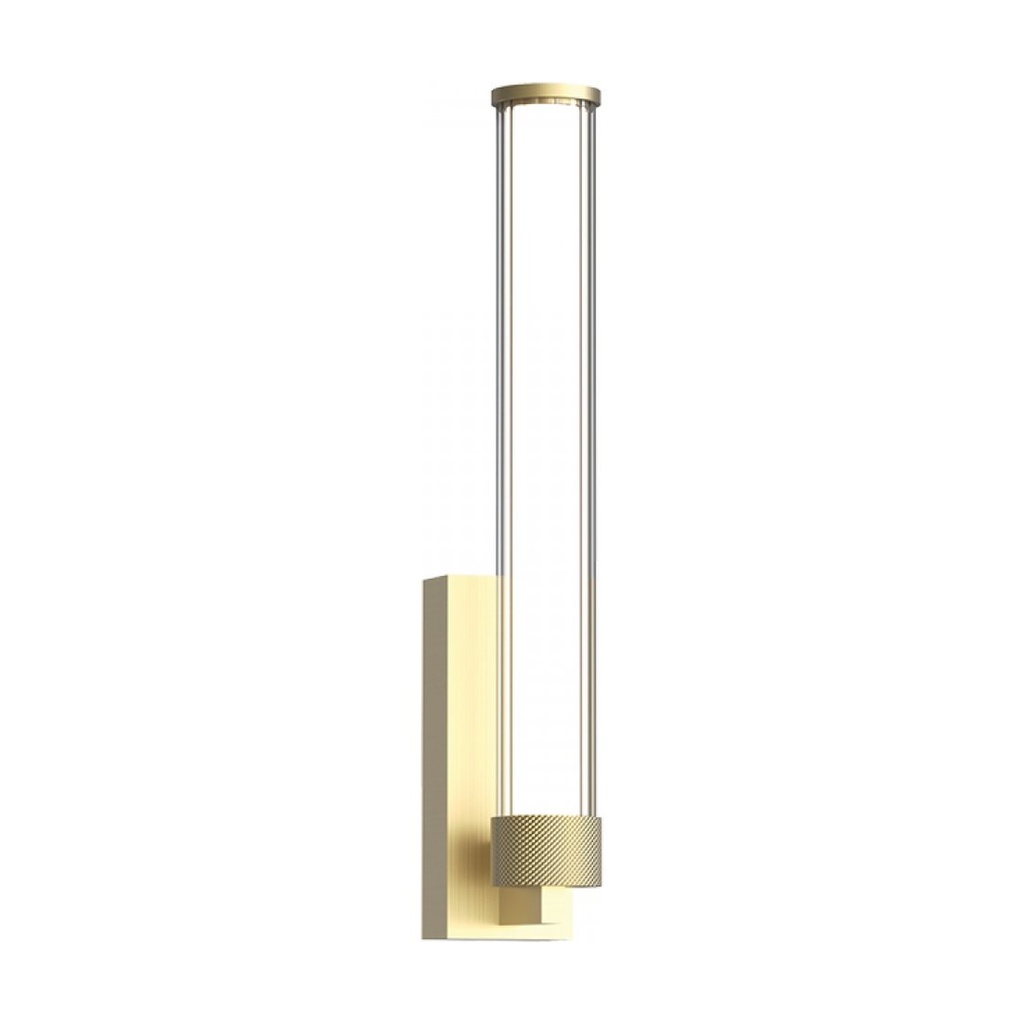 WALL LED LIGHT 9W 3000K TRIAC BRUSHED GOLD 