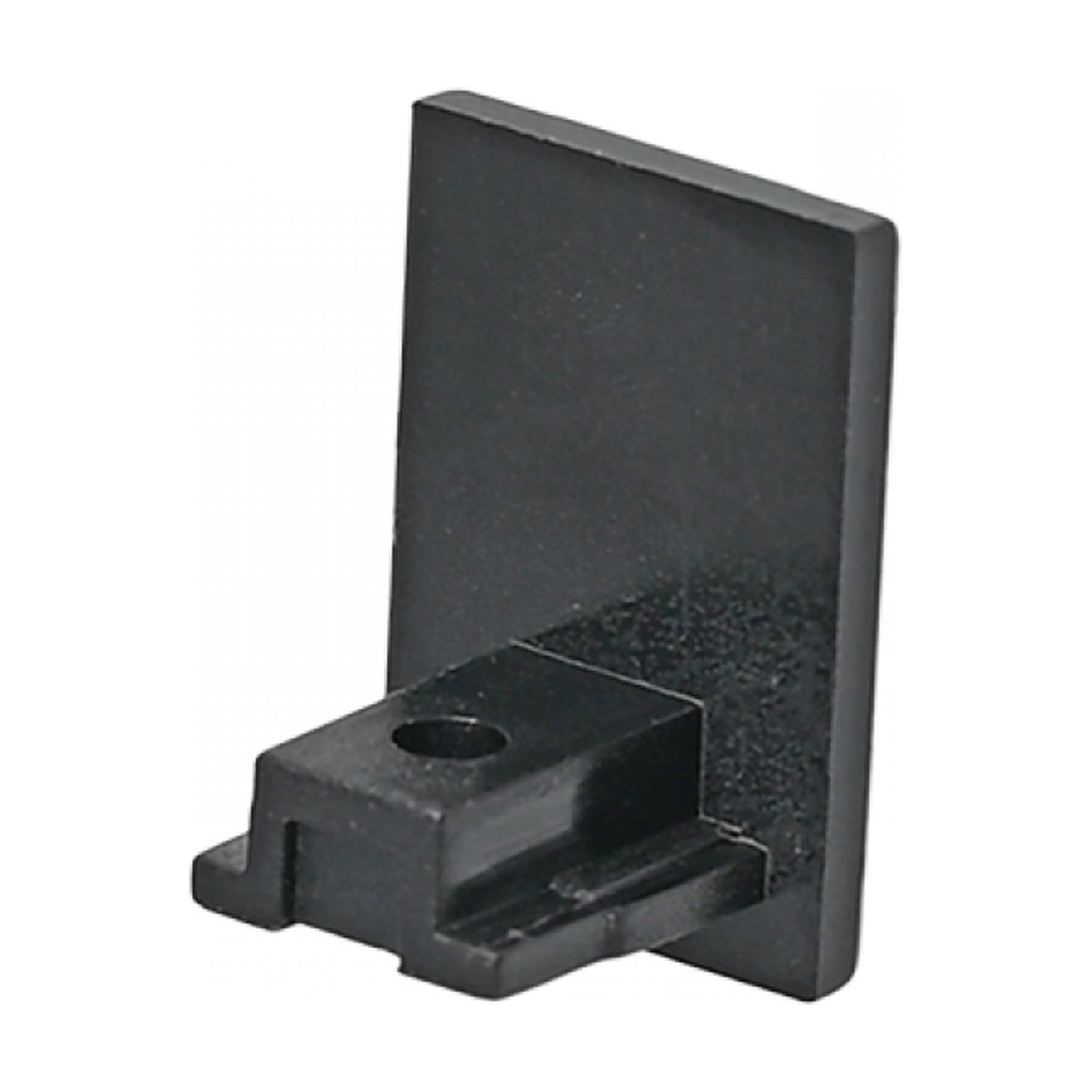 END CAP FOR MAGNETIC TRACKS 6MM BLACK MATT 