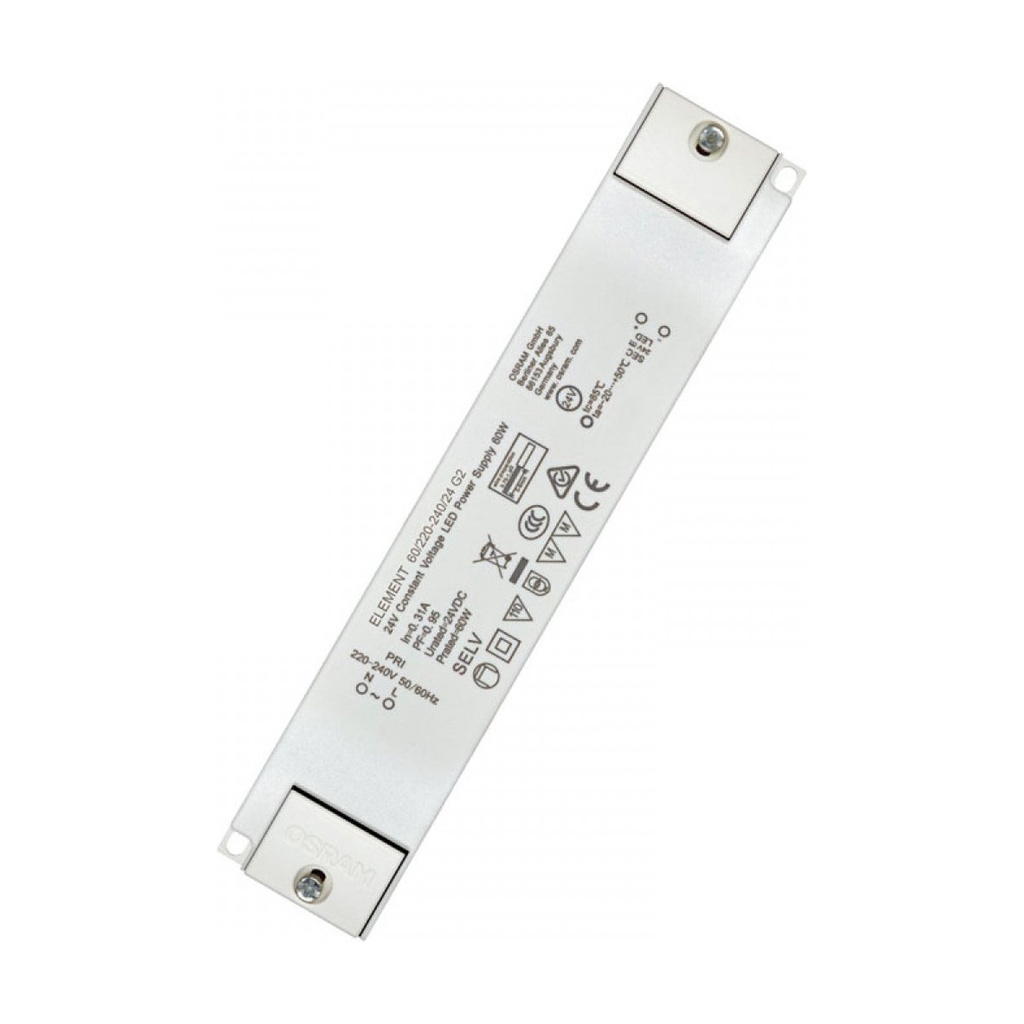 REMOTE DRIVER 24V FOR MEGNETIC TRACKS 6MM, 60W DALI KIT